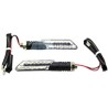 DIRECCIONAL 12V 15LED LUZ BLANCA JGO