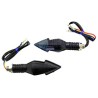DIRECCIONAL BI 14LED 4CABLES AMARILLO/AZUL JGO