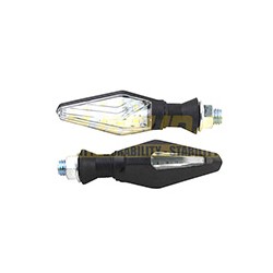 DIRECCIONAL BI COLOR 12LED 3CABLES AZUL JGO