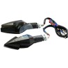 DIRECCIONAL BI COLOR 14LED 4CABLE AMARILL/AZUL JGO