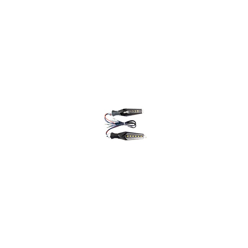 DIRECCIONAL BI-COLOR 12V 3 CABLES BLANCO-AMARILLA