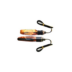 DIRECCIONAL DORADO 12V 9LED LUZ AMARILLA JGO