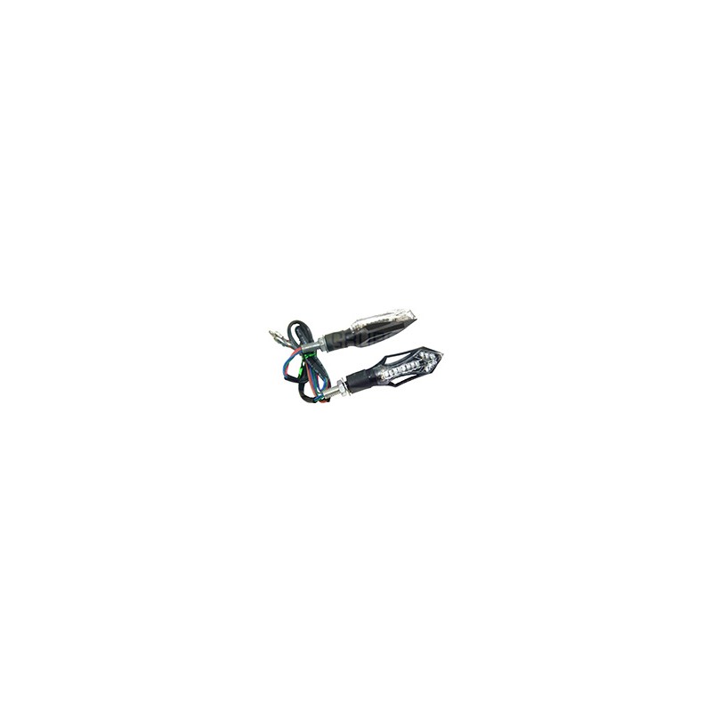 DIRECCIONAL JGO BI COLOR 14LED 4CABLE AMARILLO/VDE
