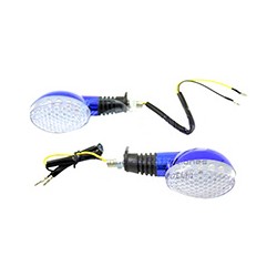 DIRECCIONAL LED BLANCA CUERPO AZUL 12V