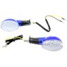 DIRECCIONAL LED BLANCA CUERPO AZUL 12V