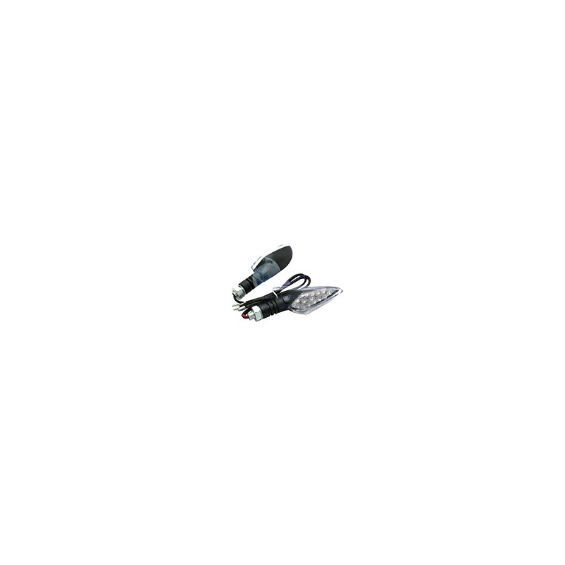 DIRECCIONAL LED NEGRO MATE LUZ BLANCA JGO