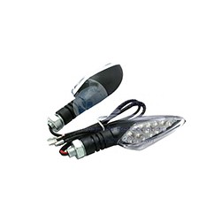 DIRECCIONAL LED NEGRO MATE LUZ BLANCA JGO