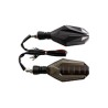 DIRECCIONAL NEGRO LED AMARILLO/ROJO 12V