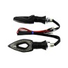 DIRECCIONAL NEGRO LED AZUL 12V