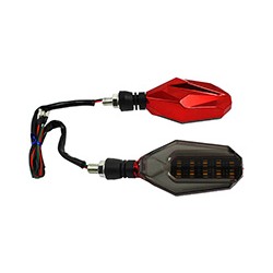 DIRECCIONAL ROJO LED AMARILLO/ AZUL 12V