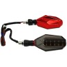 DIRECCIONAL ROJO LED AMARILLO/ AZUL 12V