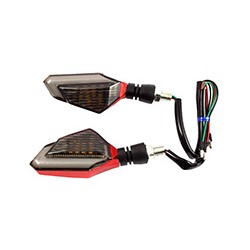 DIRECCIONAL ROJO LED AMARILLO/ROJO 12V