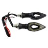 DIRECCIONAL SERPIENTE LED AMARILLO/ROJO 12V
