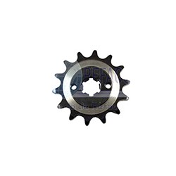 ENGRANE TRACCION DEL ACERO #1045 14T PULSAR 200NS