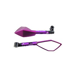 ESPEJO IRON RACIN ITALIA MORADO