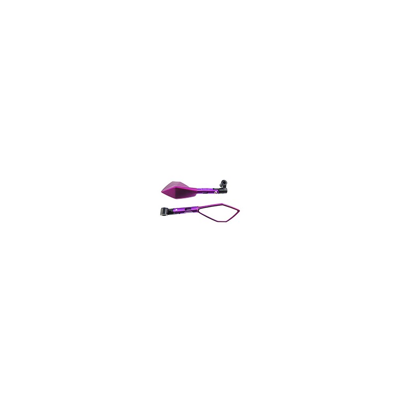 ESPEJO IRON RACIN ITALIA MORADO