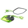 ESPEJO IRON RACING FENIX NEGRO/VERDE