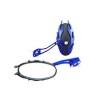 ESPEJO IRON RACING FUEGO FURIA NEGRO/AZUL