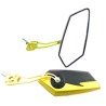ESPEJO IRON RACING MODERNO NEGRO/DORADO