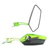ESPEJO IRON RACING MODERNO NEGRO/VERDE