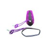 ESPEJO IRON RACING RIEL NEGRO/MORADO