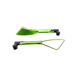 ESPEJO IRON RACING ROMA VERDE