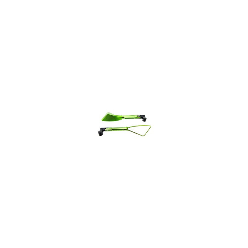 ESPEJO IRON RACING ROMA VERDE