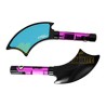 ESPEJO JGO MOTO IRON RACING HACHA MORADO