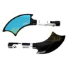 ESPEJO JGO MOTO IRON RACING HACHA PLATA