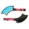 ESPEJO JGO MOTO IRON RACING HACHA ROJO