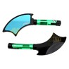 ESPEJO JGO MOTO IRON RACING HACHA VERDE