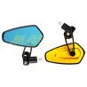 ESPEJO JGO P/MOTO IRON RACING AMERICA DORADO