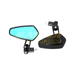 ESPEJO JGO P/MOTO IRON RACING AMERICA NEGRO