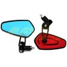 ESPEJO JGO P/MOTO IRON RACING AMERICA ROJO