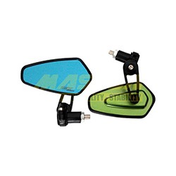 ESPEJO JGO P/MOTO IRON RACING AMERICA VERDE