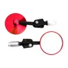 ESPEJO JGO P/MOTO IRON RACING ESCUDO ROJO