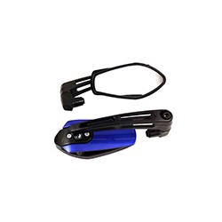 ESPEJO YAMAHA FZ-S C/KIT TORN. AJUSTABLES AZUL