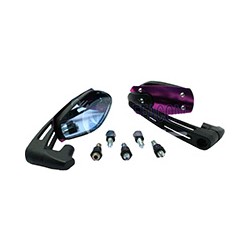 ESPEJO YAMAHA FZ-S C/KIT TORN. AJUSTABLES MORADO