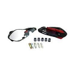ESPEJO YAMAHA FZ-S C/KIT TORN. AJUSTABLES ROJO