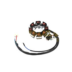 ESTATOR 8 BOBINAS YAMAHA YBR125 CORRIENTE CONTINUA