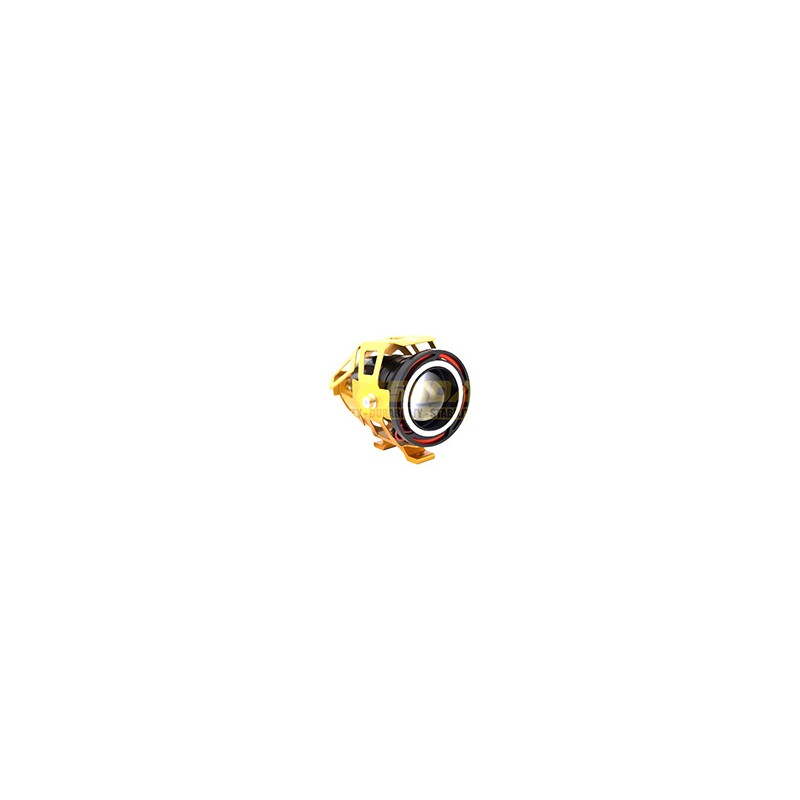 FARO AUX DORADO HYPERLEDS LUPA OJO ANGEL 6000K