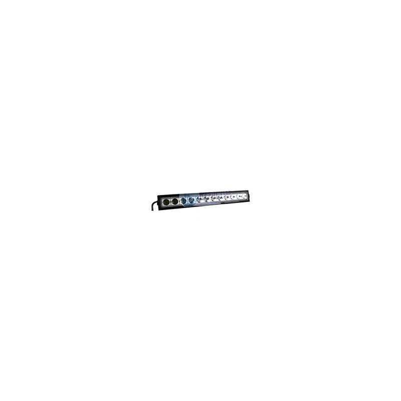 FARO AUX HIPERLED ATV UTV 8-80V 36W OJO ANGEL AZUL