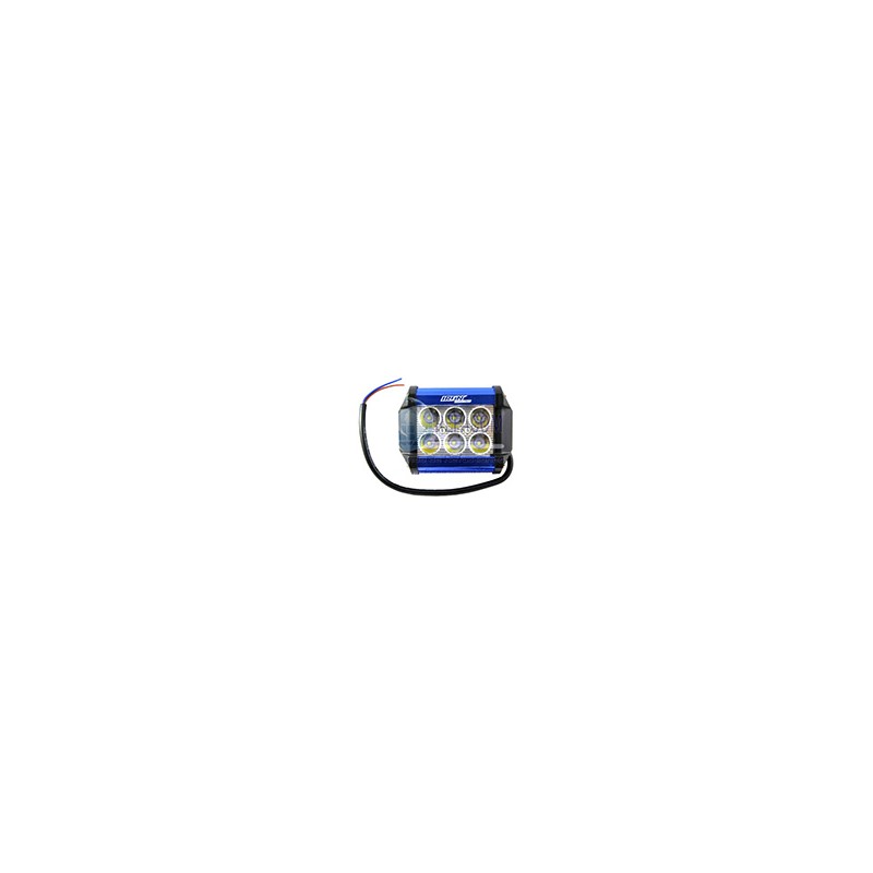 FARO AUX HIPERLED IR-1810 8-80V 18W 1200LM AZUL