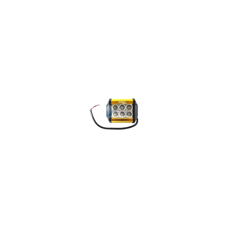 FARO AUX HIPERLED IR-1810 8-80V 18W 1200LM DORADO