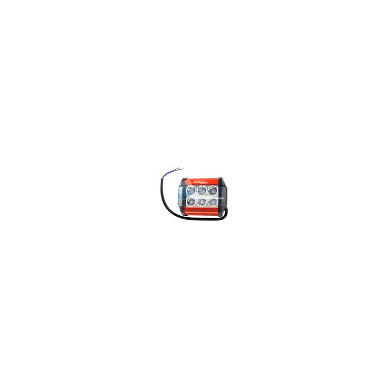 FARO AUX HIPERLED IR-1810 8-80V 18W 1200LM NARANJA