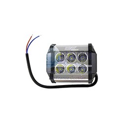 FARO AUX HIPERLED IR-1810 8-80V 18W 1200LM PLATA
