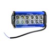 FARO AUX HIPERLED IR-1820 8-80V 36W 2400LM AZUL
