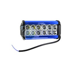 FARO AUX HIPERLED IR-1820 8-80V 36W 2400LM AZUL