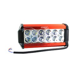 FARO AUX HIPERLED IR-1820 8-80V 36W 2400LM NARANJA