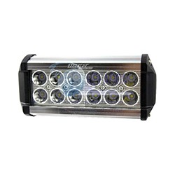 FARO AUX HIPERLED IR-1820 8-80V 36W 2400LM PLATA
